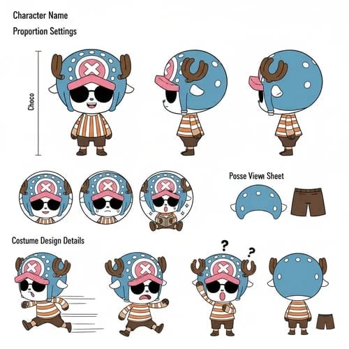 Full Character Design Sheet